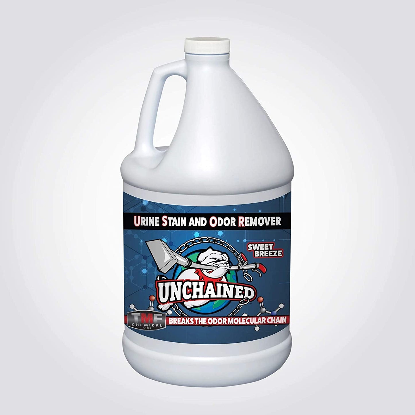 Unchained Urine Stain and Odor Remover Professional Strength All in One 1.Gal