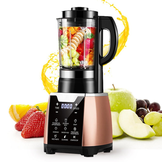 Smoothie Blender 800 Watts 38000-58000 Rpm Juicer 62Oz Countertop Blender with Smart Touch Screen, Rose Gold